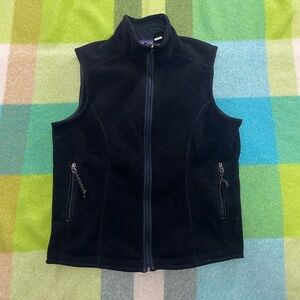 Vintage Patagonia Fleece Black Vest